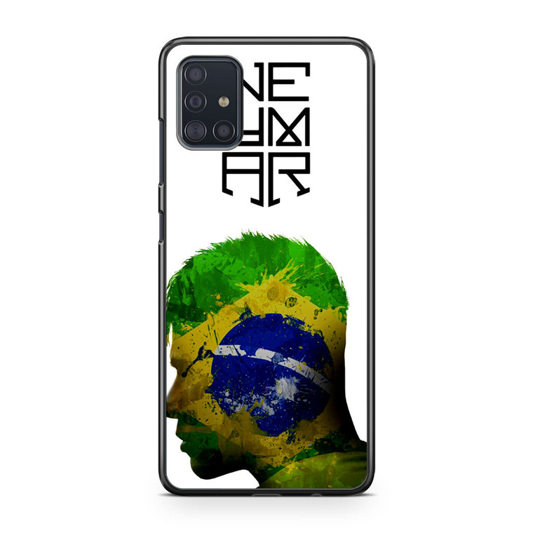 Neymar Logo Brazil Samsung Galaxy A51 Case
