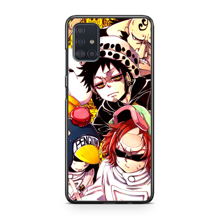 One Piece Heart Pirates Samsung Galaxy A51 Case