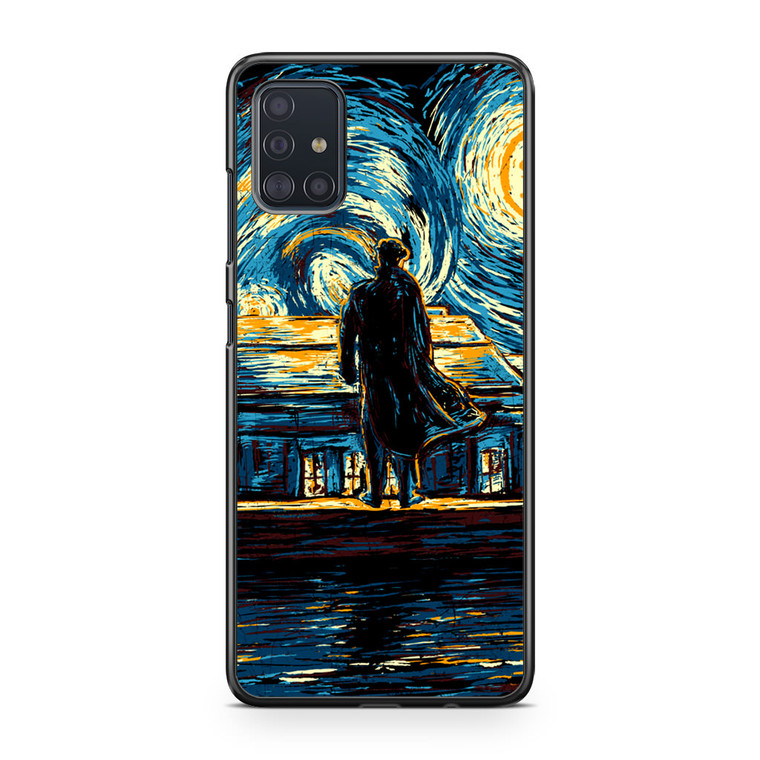 Sherlock Meet Van Gogh Samsung Galaxy A51 Case