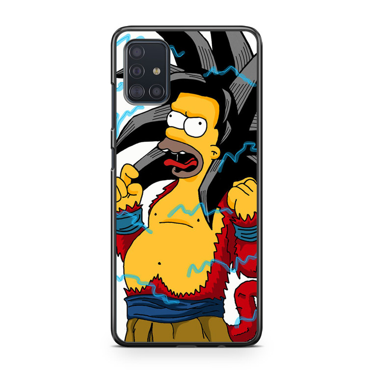 Super Saiyan Homer Samsung Galaxy A51 Case