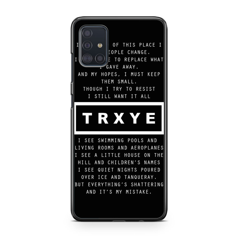 Troye Sivan Lyrics Samsung Galaxy A51 Case