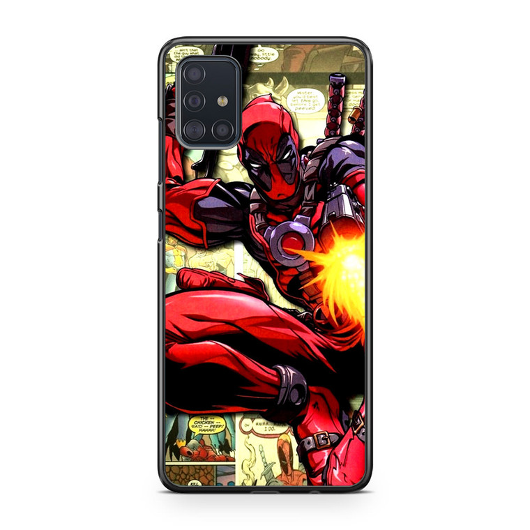 Deadpool Comics Samsung Galaxy A51 Case