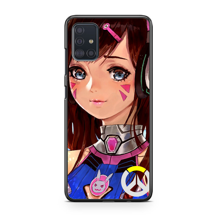 Dva Overwatch Painting Samsung Galaxy A51 Case