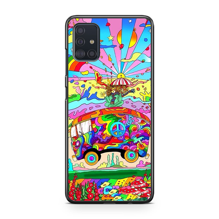 Hippie Magic Bus Samsung Galaxy A51 Case