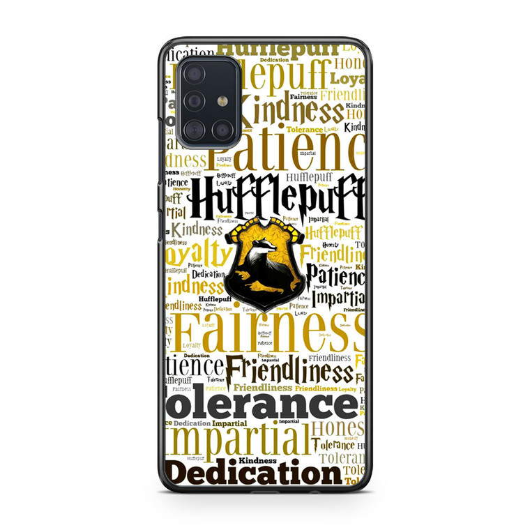 Hufflepuff Quote Samsung Galaxy A51 Case