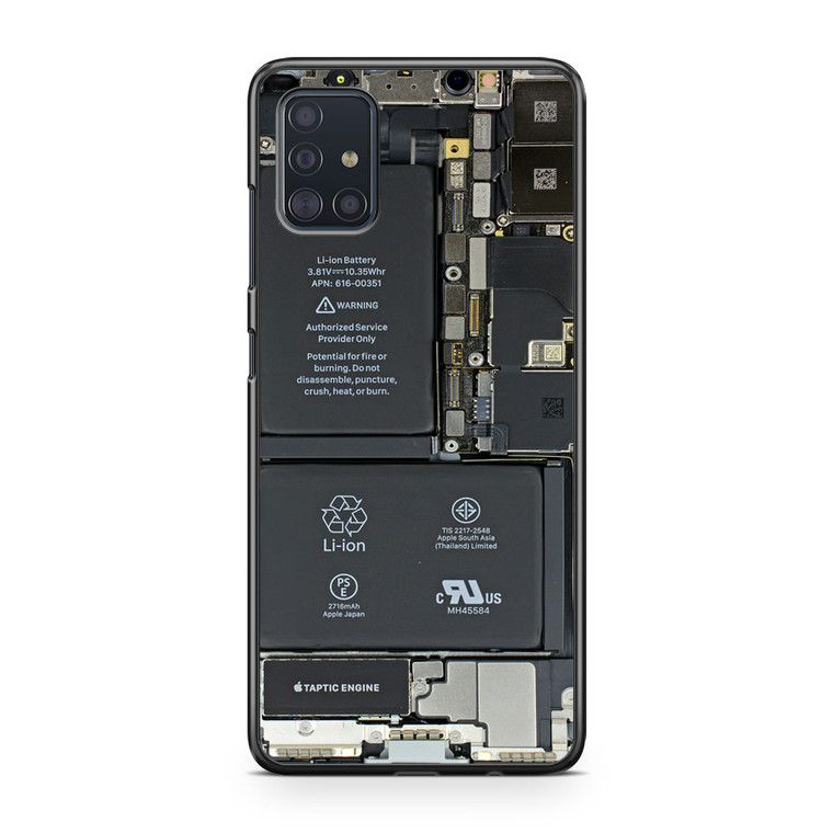 iPhone XS Max Internals Samsung Galaxy A51 Case