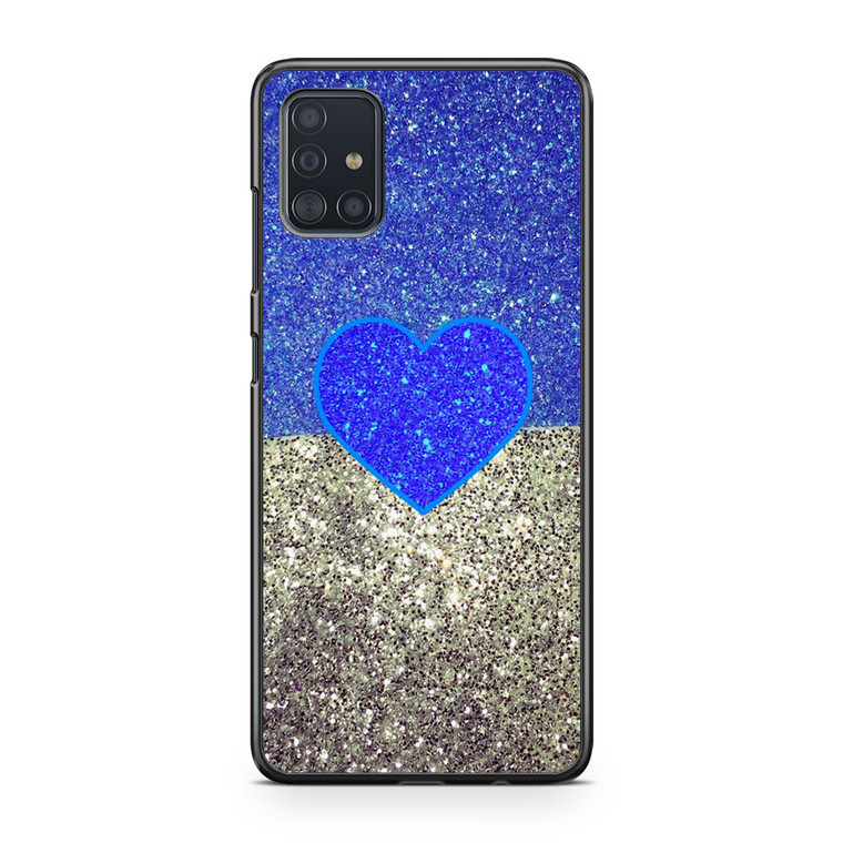 Love Glitter Samsung Galaxy A51 Case