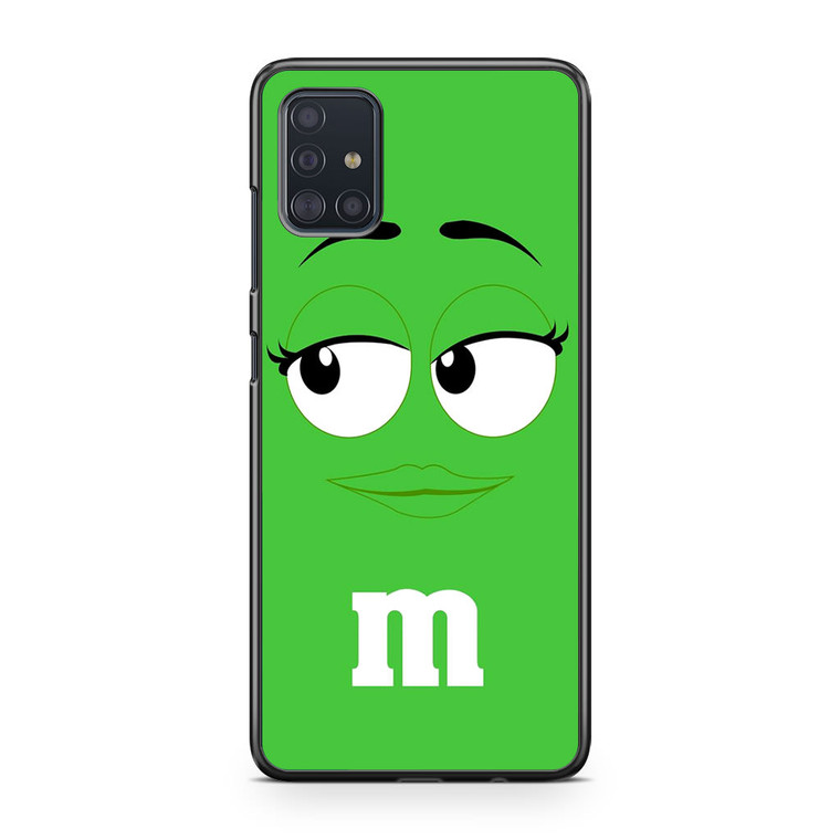 M&M's Green Samsung Galaxy A51 Case