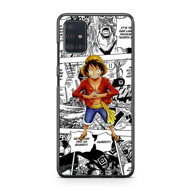 One Piece Comics Samsung Galaxy A51 Case