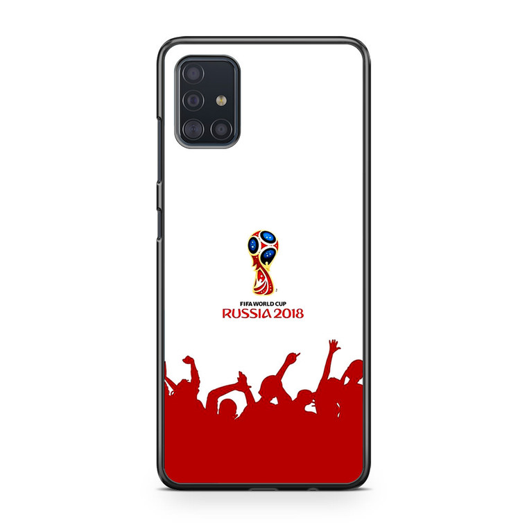 Russia Fifa Worldcup 2018 Logo Samsung Galaxy A51 Case