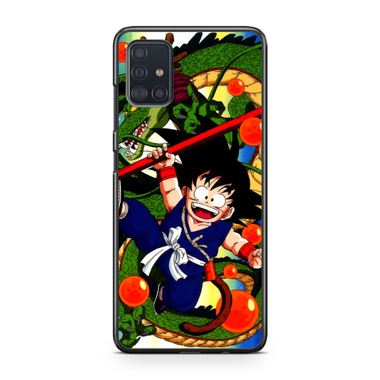 Shenlong and Goku Dragon Ball Z Samsung Galaxy A51 Case