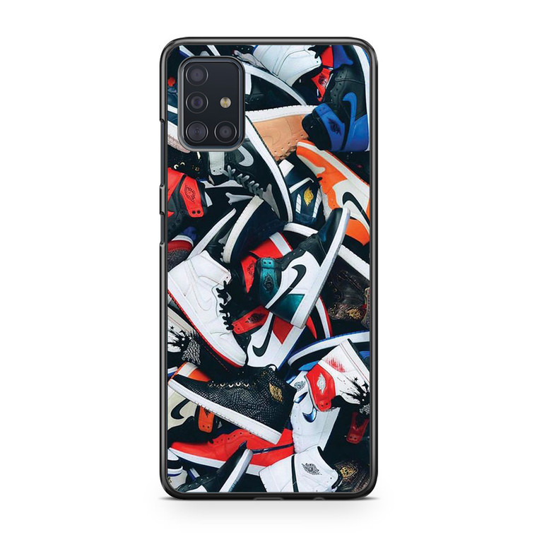 Jumpman Jordan Sneaker Samsung Galaxy A51 Case