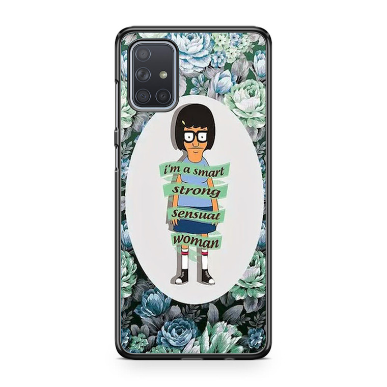 Tina Belcher Quotes Samsung Galaxy A71 Case