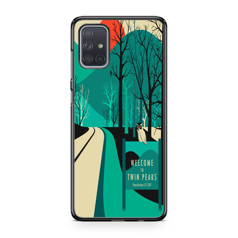 Welcome To Twin Peaks Samsung Galaxy A71 Case