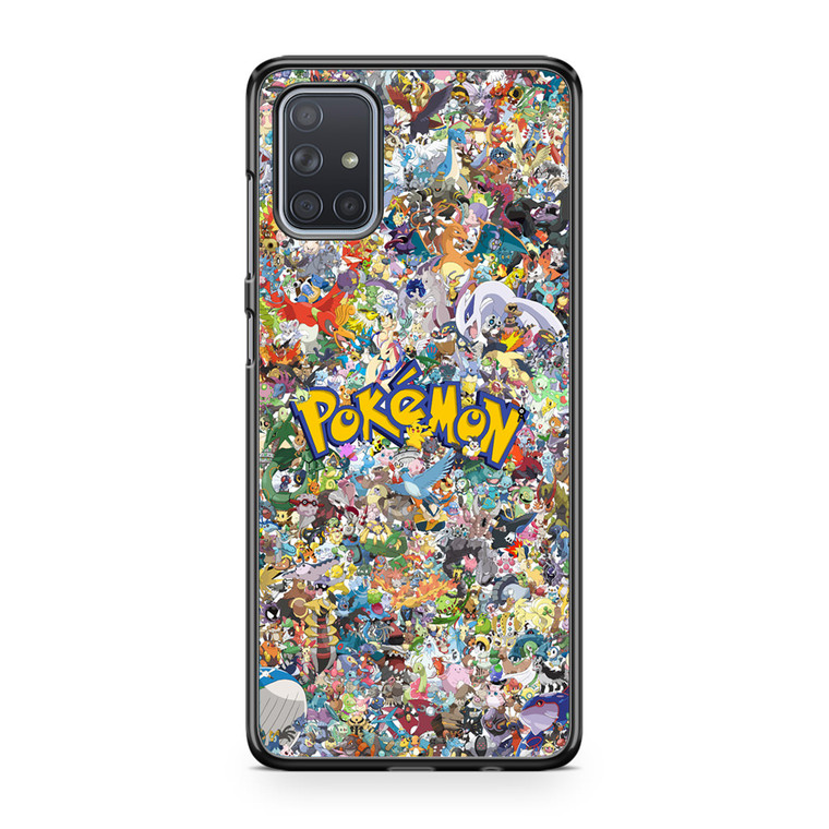 All Pokemon Considered Samsung Galaxy A71 Case