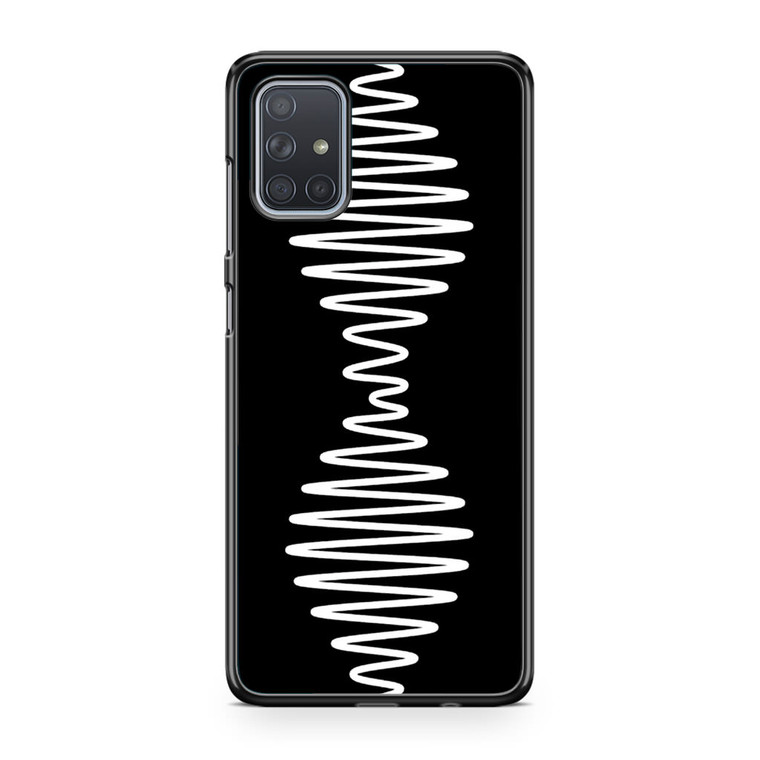 Arctic Monkeys Black Samsung Galaxy A71 Case