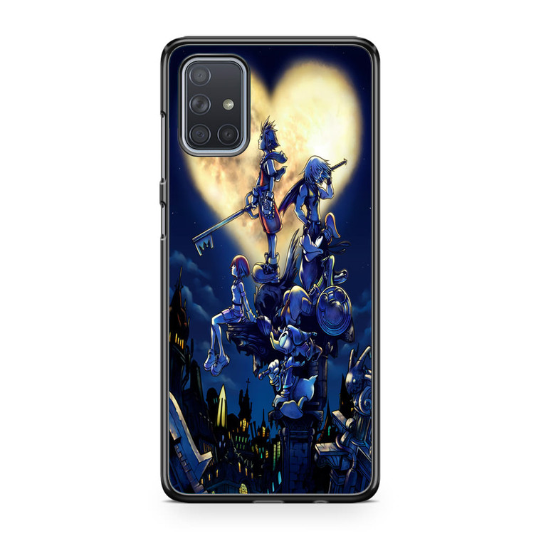 Kingdom Hearts Artwork Samsung Galaxy A71 Case