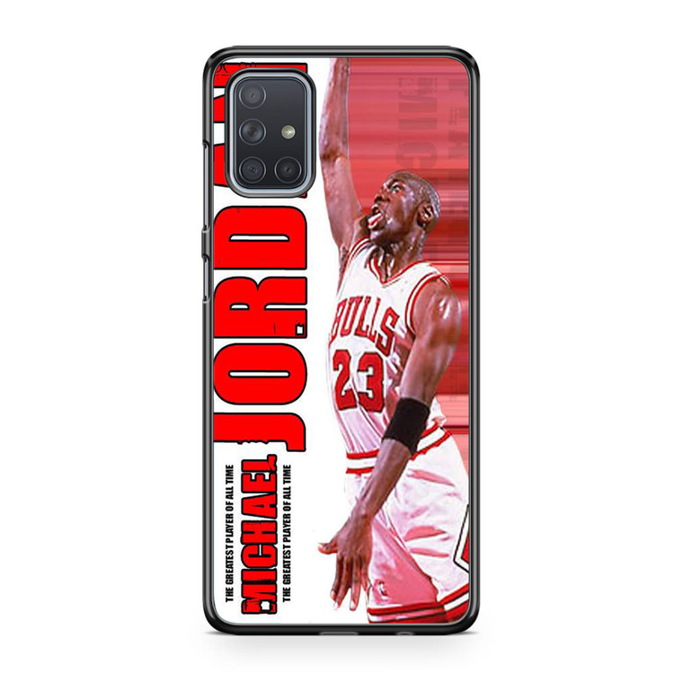 Michael Jordan NBA Samsung Galaxy A71 Case