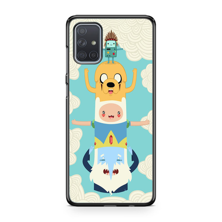 Adventure Time Art Totem Samsung Galaxy A71 Case