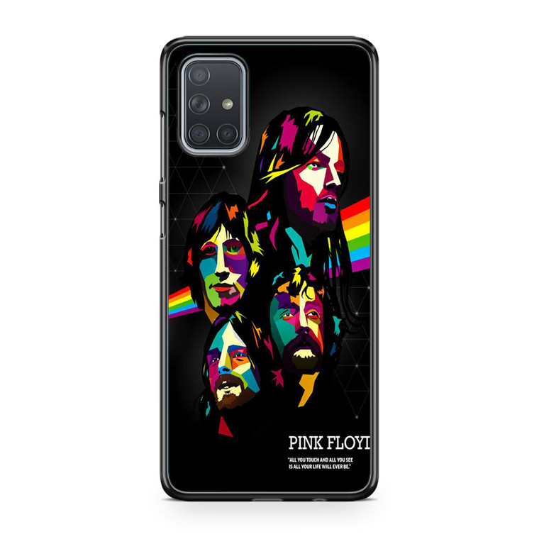 Pink Floyd Poster Samsung Galaxy A71 Case