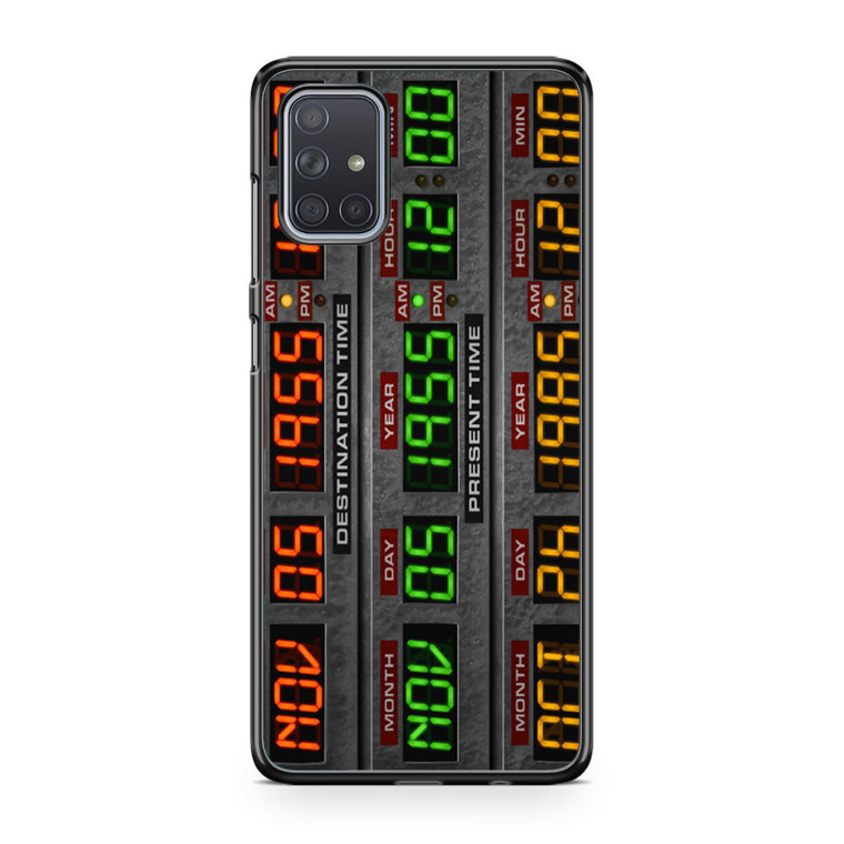Back To The Future Time Circuits Samsung Galaxy A71 Case
