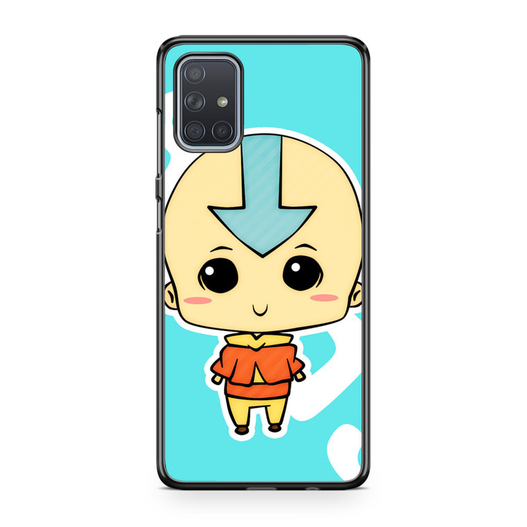 Avatar Of Aang Chibi Samsung Galaxy A71 Case