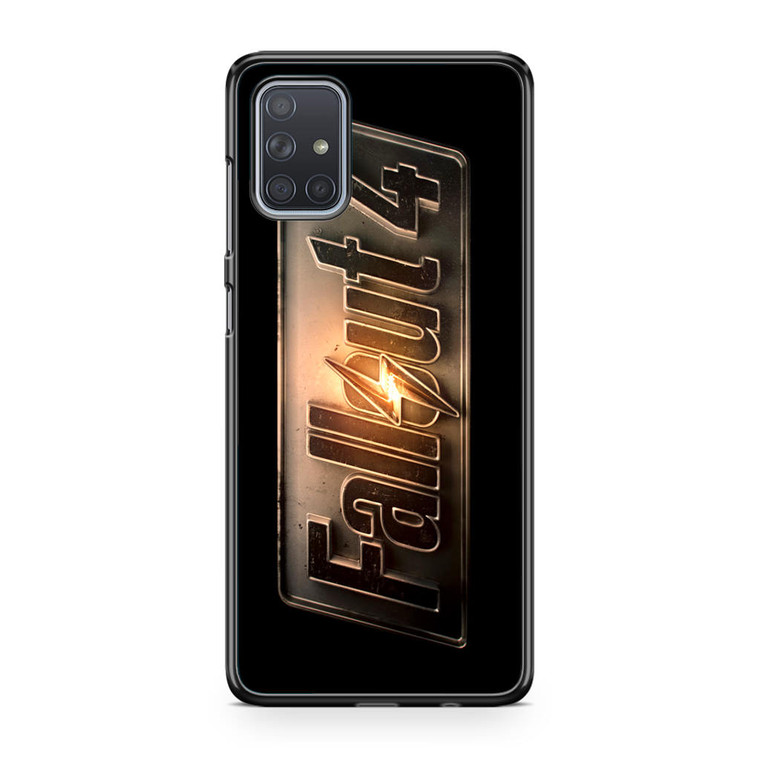 Fallout 4 Logo Samsung Galaxy A71 Case