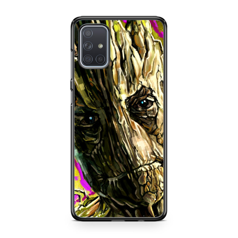 Guardian of The Galaxy Groot Samsung Galaxy A71 Case