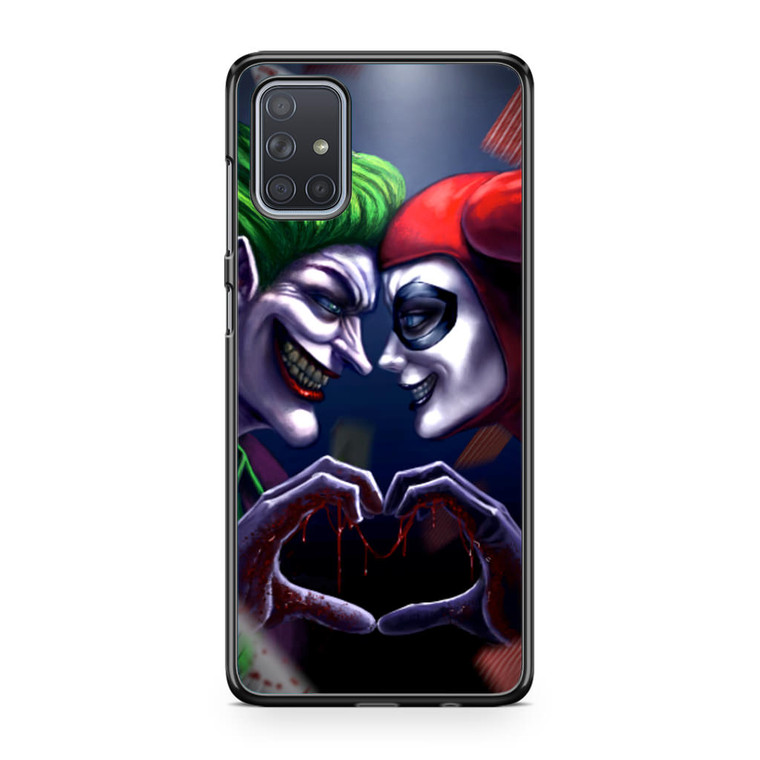 Joker and Harley Quinn Samsung Galaxy A71 Case