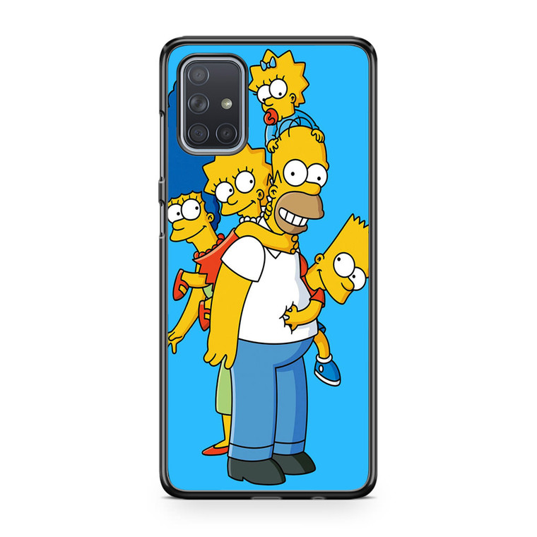 The Simpson amily Samsung Galaxy A71 Case