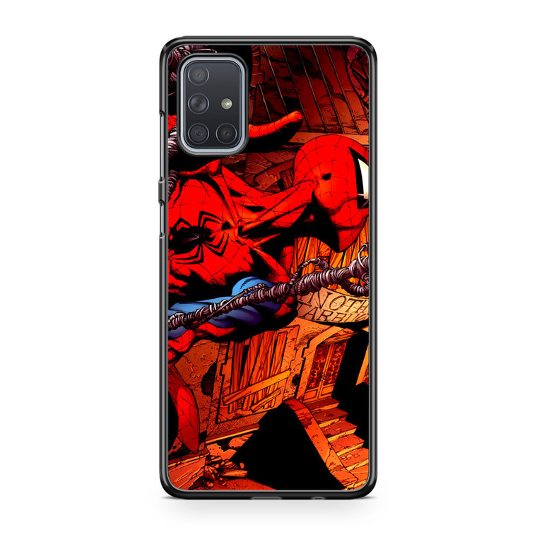 Spiderman Comics Samsung Galaxy A71 Case