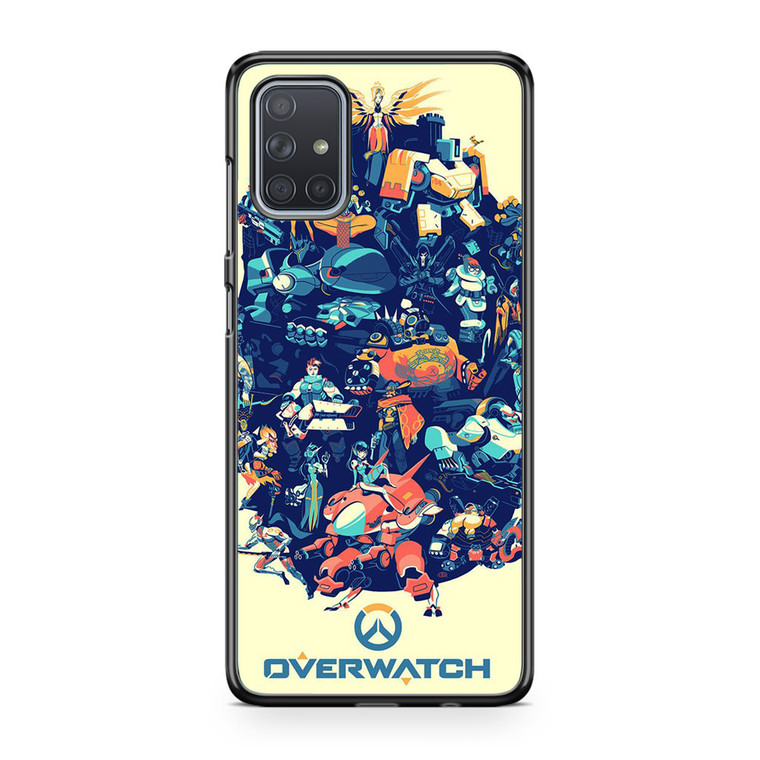 Overwatch Samsung Galaxy A71 Case