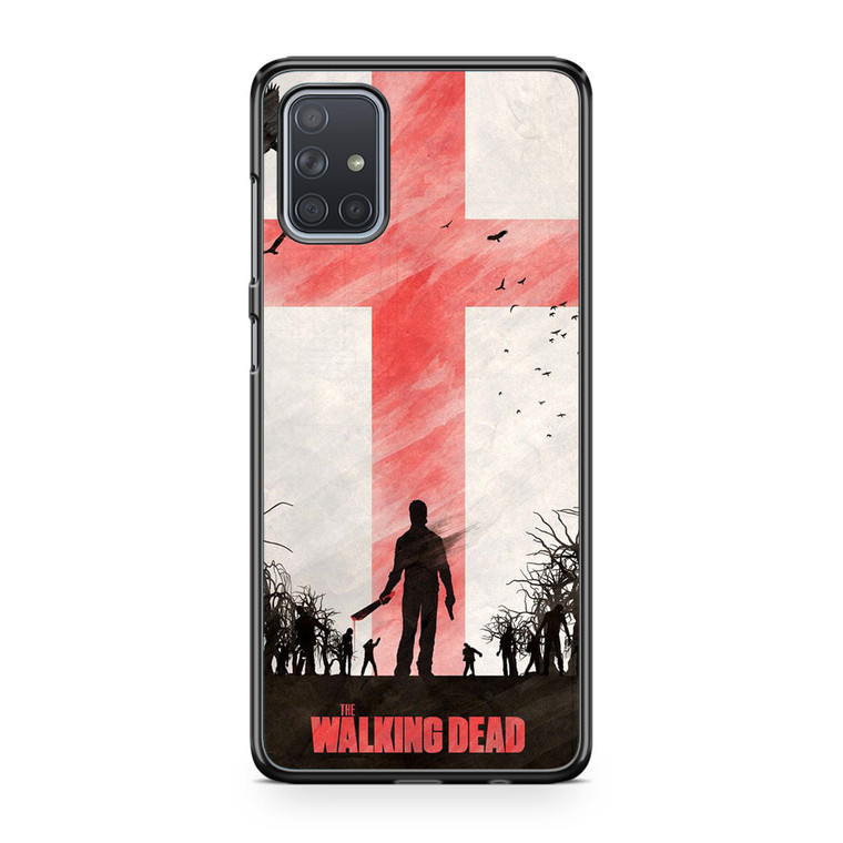 The Walking Dead Art Samsung Galaxy A71 Case