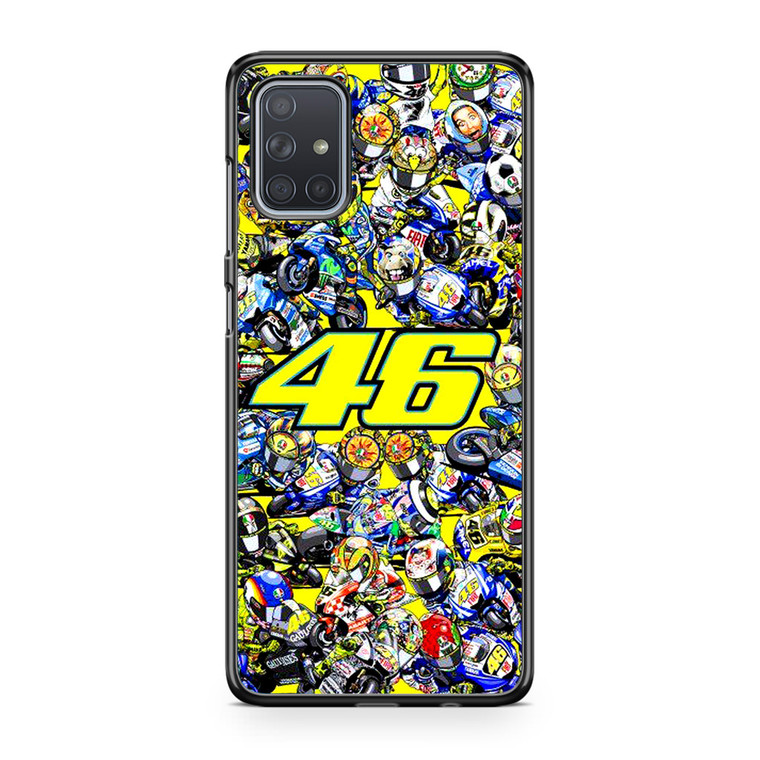 46 Valentino Rossi The Doctor Samsung Galaxy A71 Case