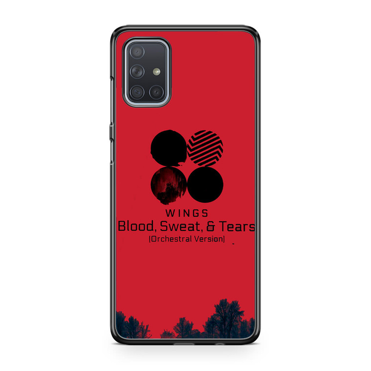 BTS Blood Sweat Tears Samsung Galaxy A71 Case