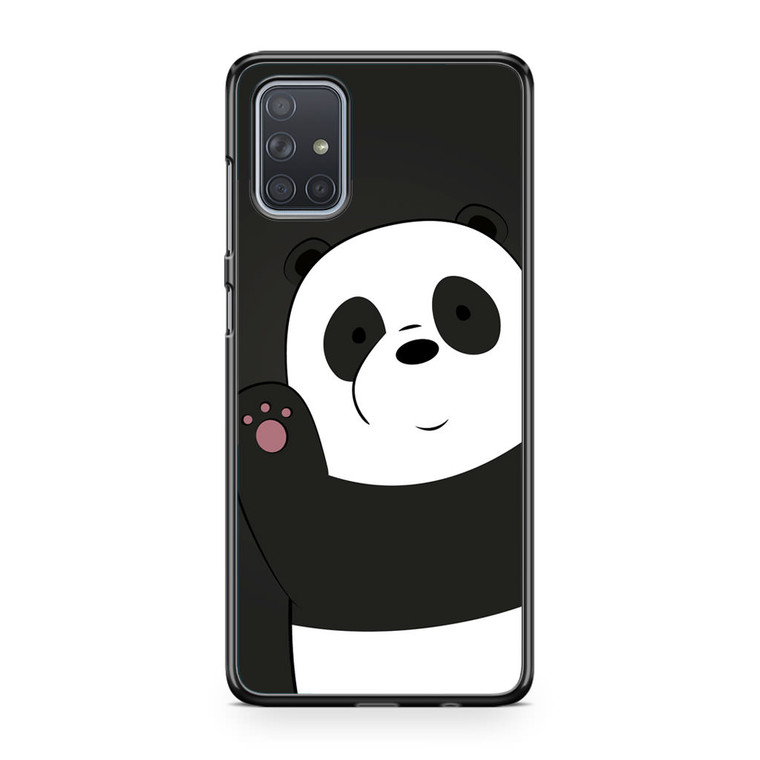 Pan Pan We Bare Bears Samsung Galaxy A71 Case