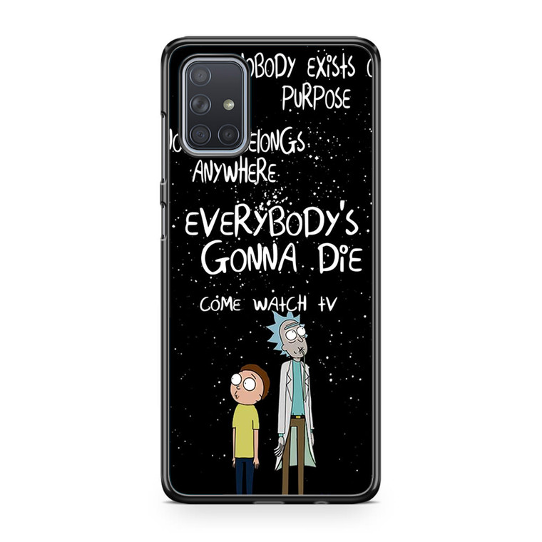 Rick And Morty 2 Samsung Galaxy A71 Case