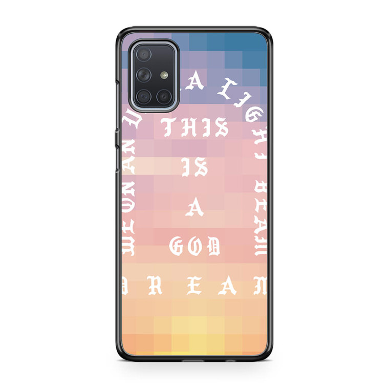 Ultra Light Beam Pixels Samsung Galaxy A71 Case