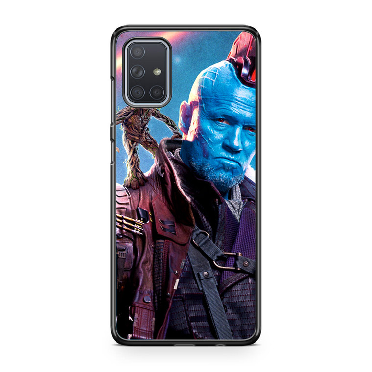 Yondu And Baby Groot Samsung Galaxy A71 Case