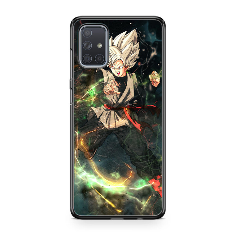 Black Goku DBS Samsung Galaxy A71 Case