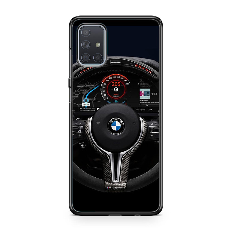 BMW Steering Wheels Samsung Galaxy A71 Case