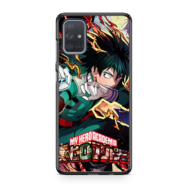 Boku No Hero Academia Poster Samsung Galaxy A71 Case