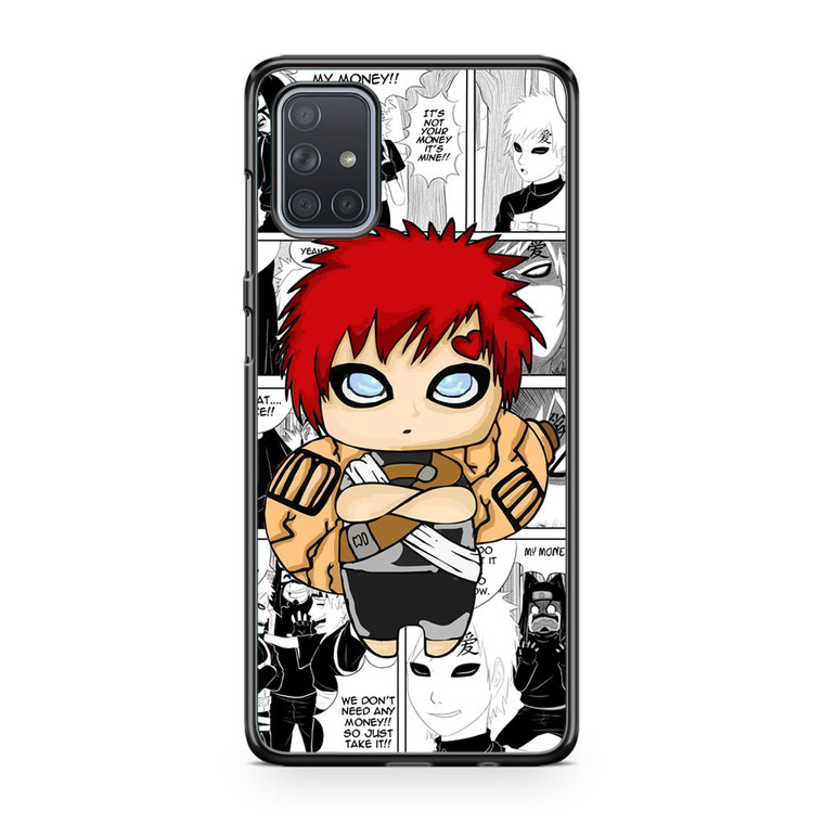 Chibi Naruto Gaara Samsung Galaxy A71 Case