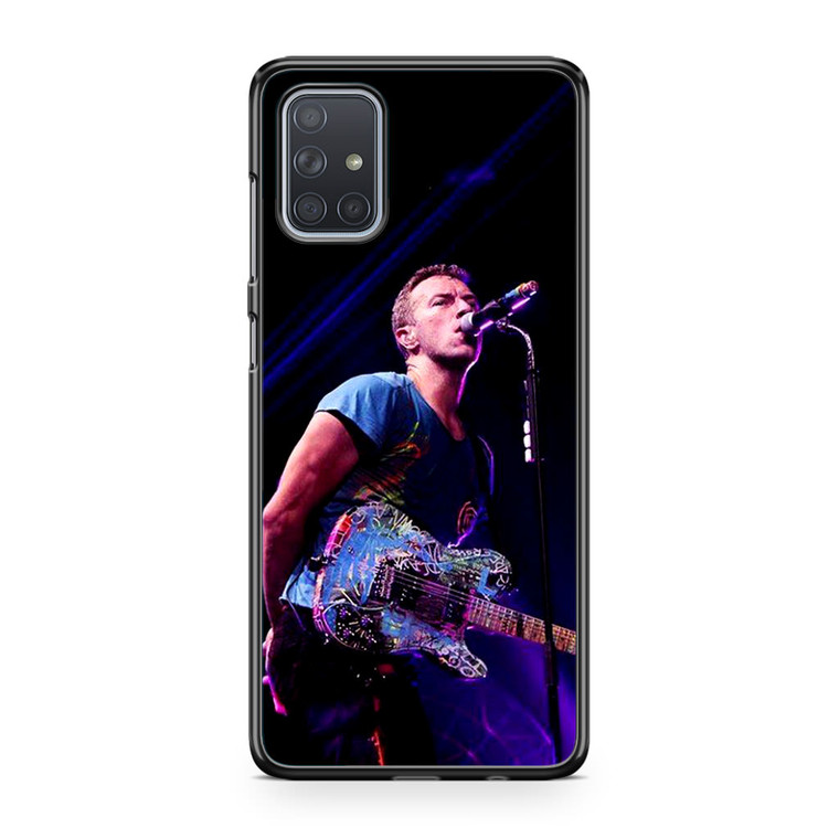 Chris Martin of Coldplay Samsung Galaxy A71 Case