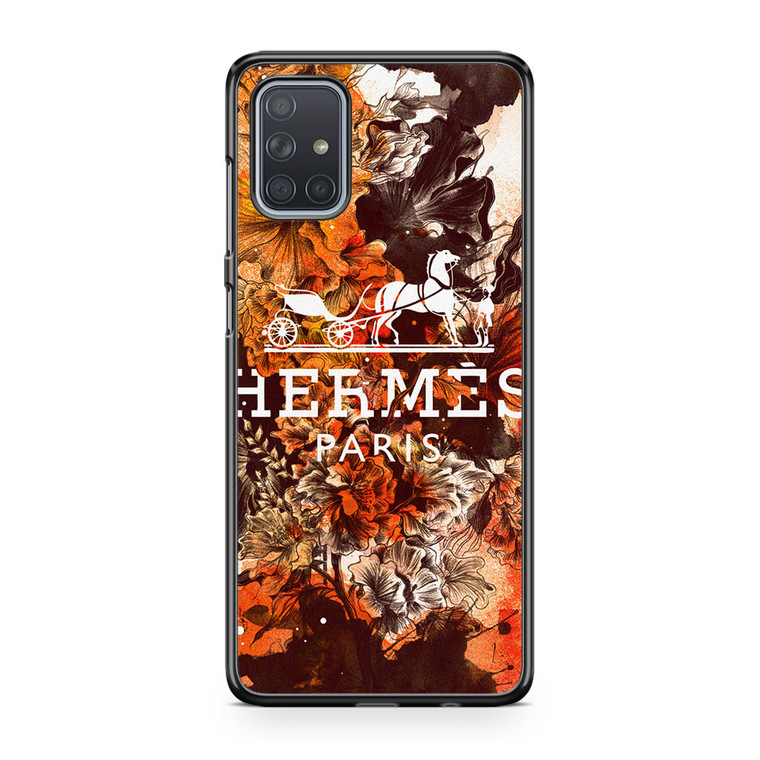 Hermes Full Bloom Samsung Galaxy A71 Case