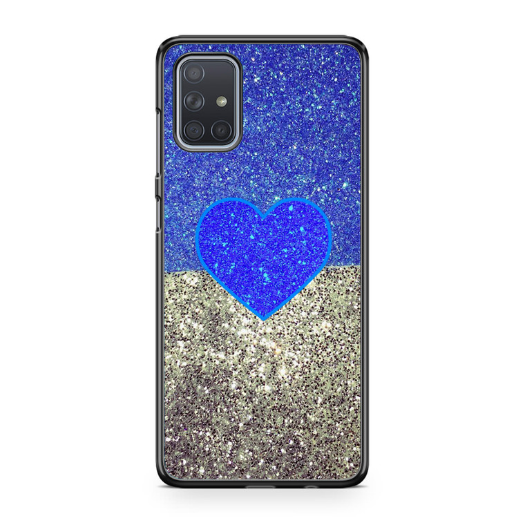 Love Glitter Samsung Galaxy A71 Case