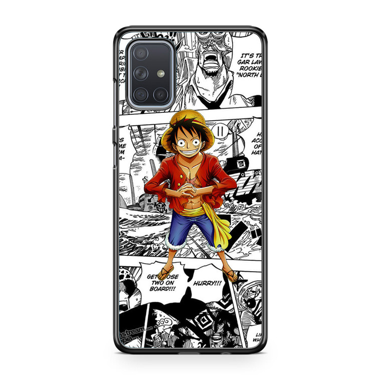 One Piece Comics Samsung Galaxy A71 Case