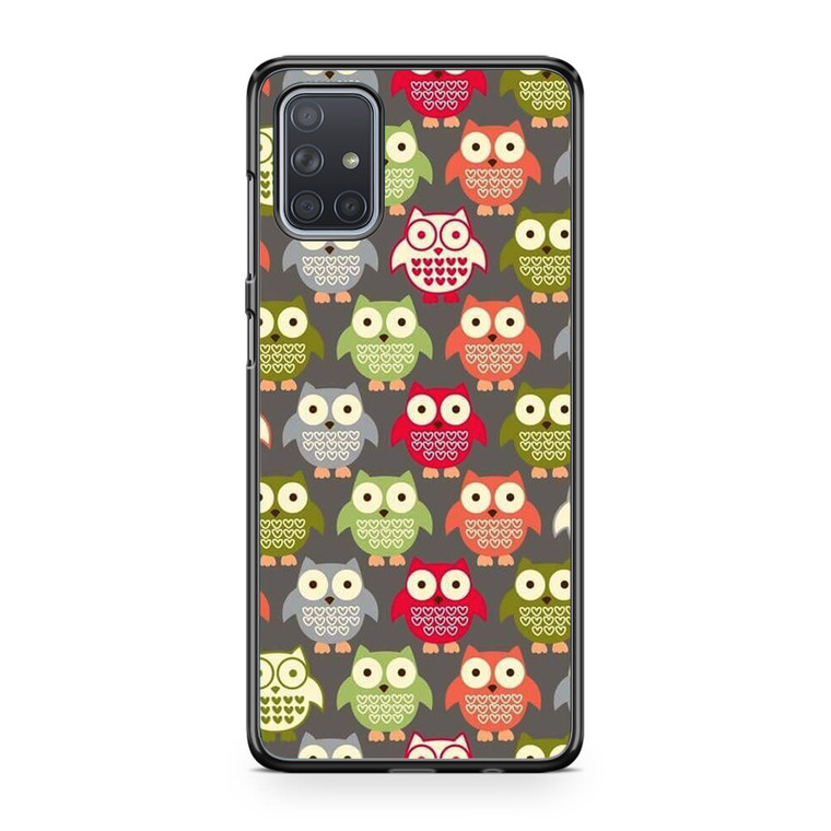 Owls Samsung Galaxy A71 Case