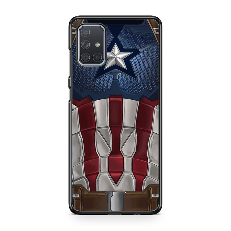 Captain America Suit Samsung Galaxy A71 Case