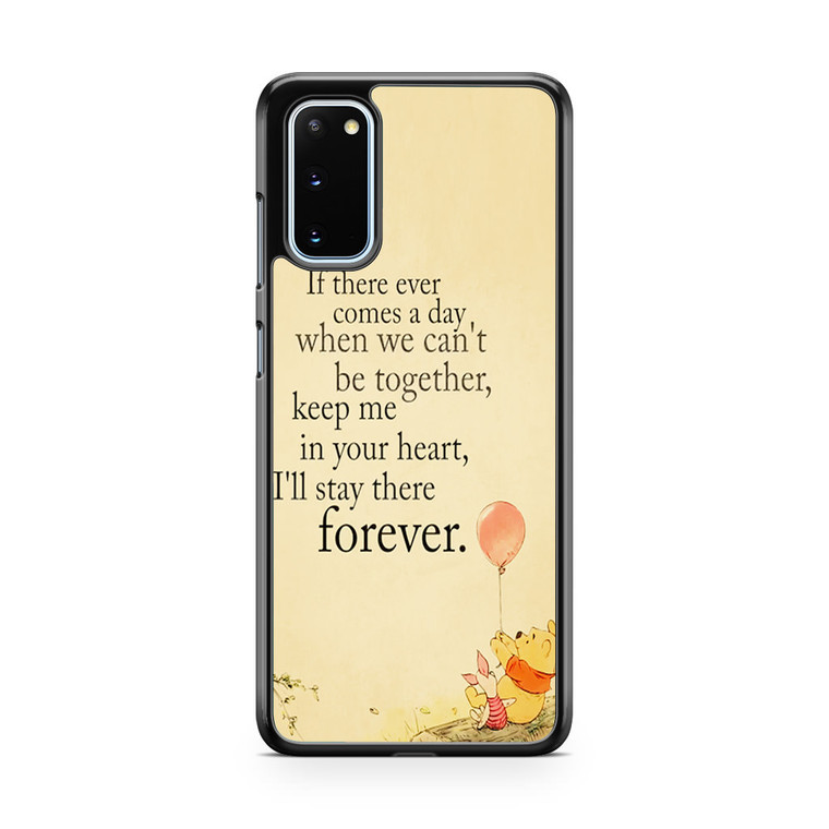 Winnie The Pooh Quotes Samsung Galaxy S20 Case